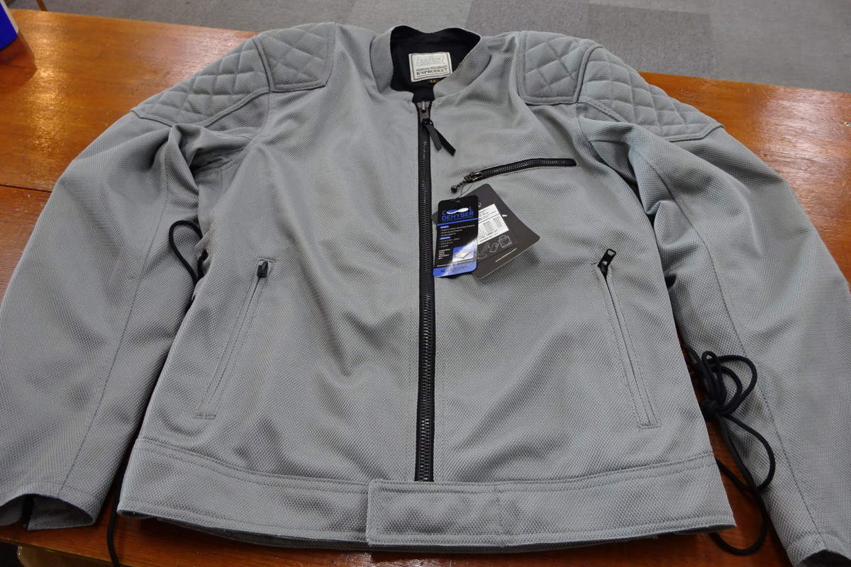 □【新品3割引き】KADOYA メッシュジャケット(VLM-3)LLサイズ SR400 