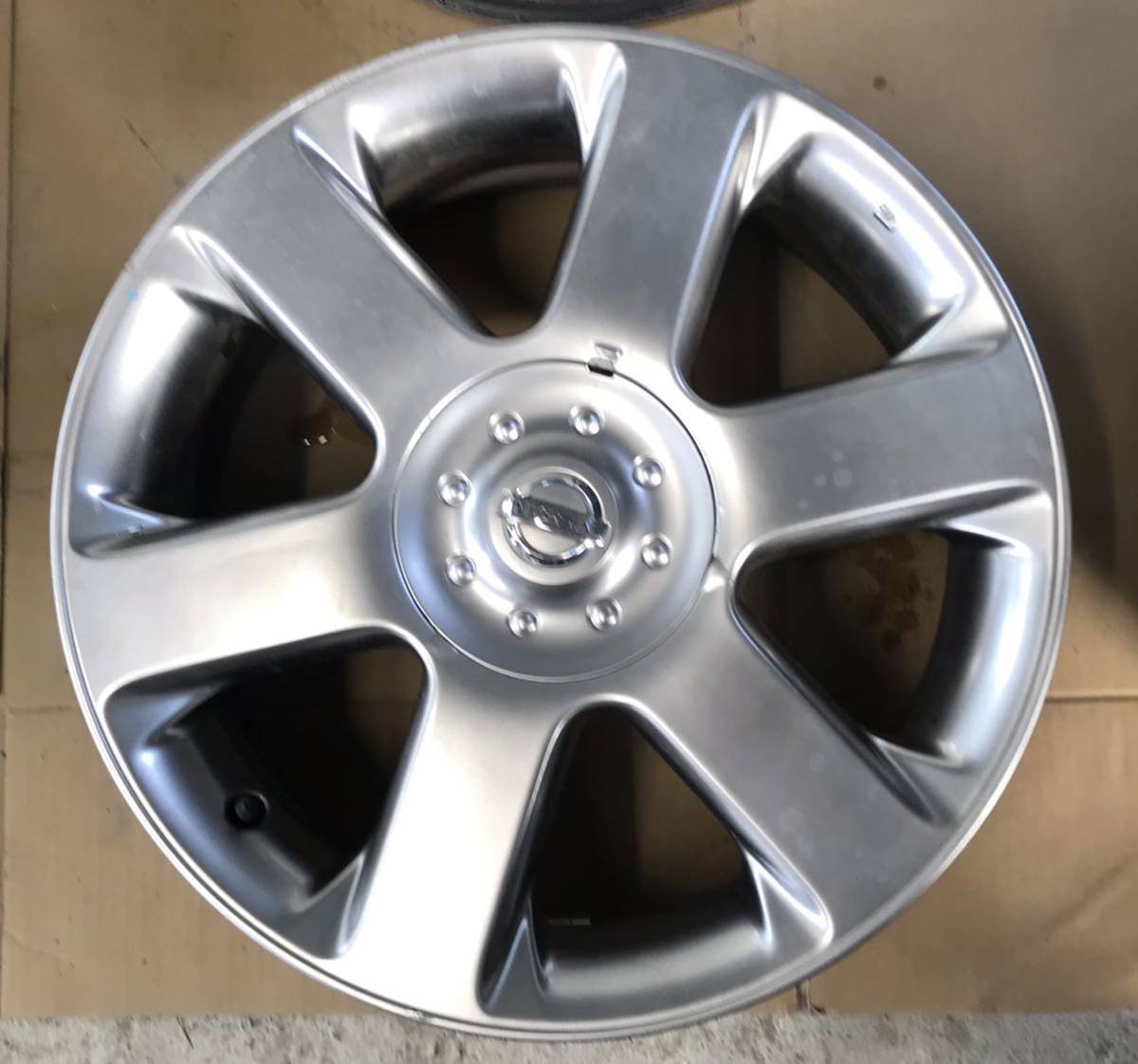 4本 日産純正 ホイールハイグロス 17×6.5J 5穴 PCD 114.3 +45 E51