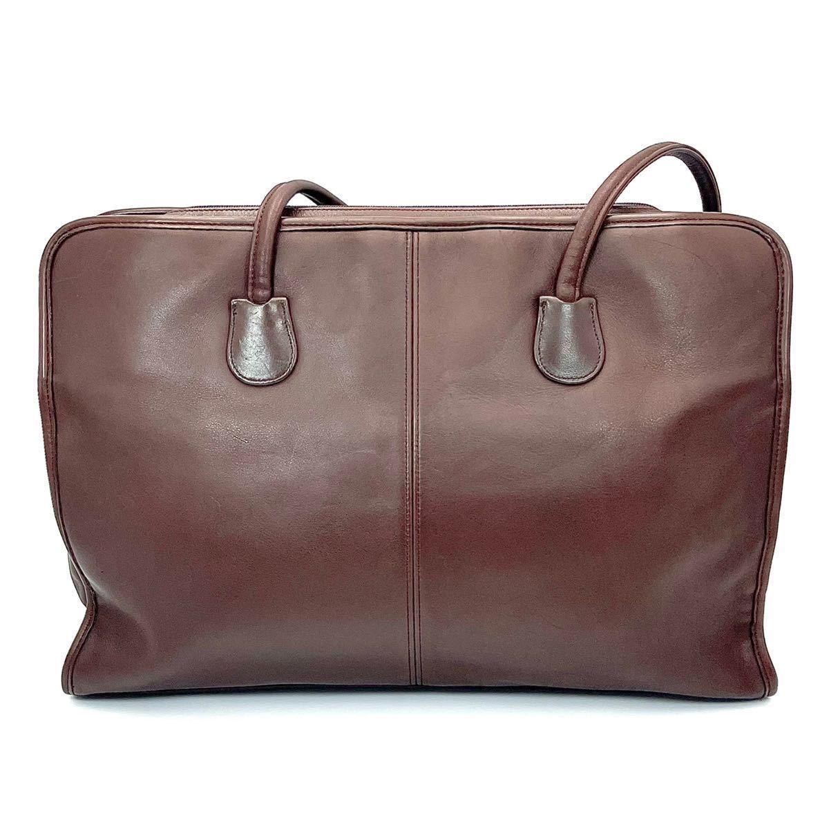 m*k様 オールドコーチ ダークブラウン ビジネスバッグ 1円 COACH コーチ オールドコーチ トートバッグ 7307 ビジネスバッグ