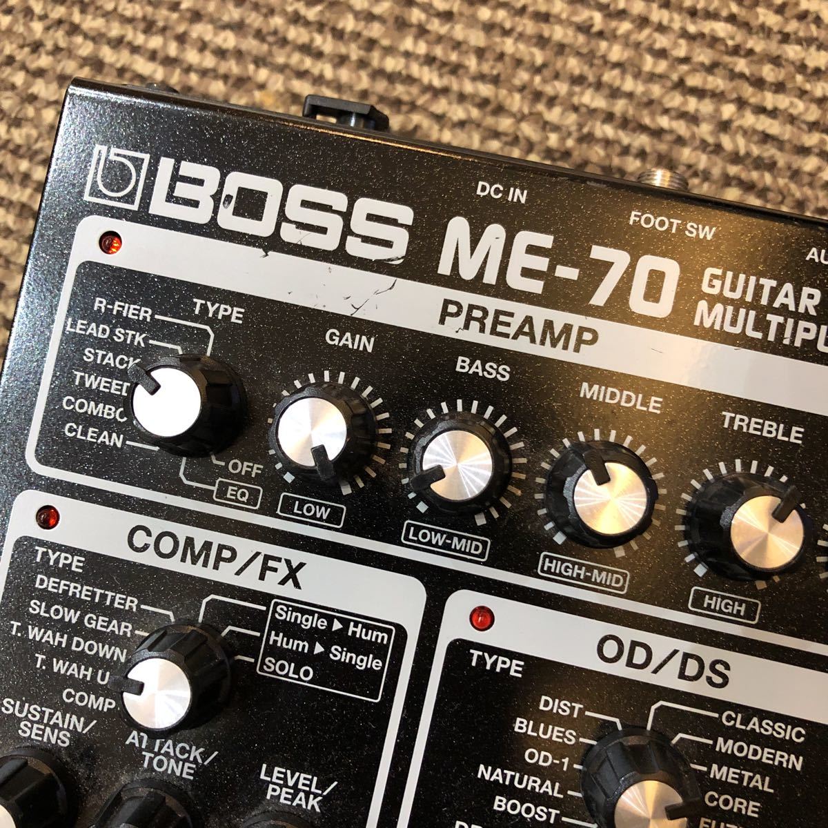 ME-70 Guitar Effects - Multiple BOSS マルチエフェクター Boss Pedal