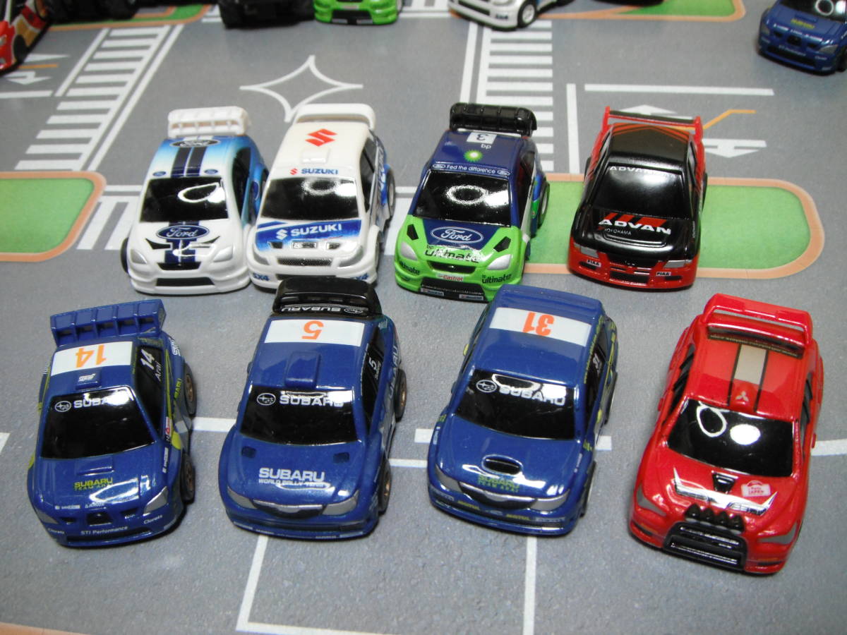 スーパーカー・ミニクーパー・ラリーカー等のチョロＱいろいろまとめて_4