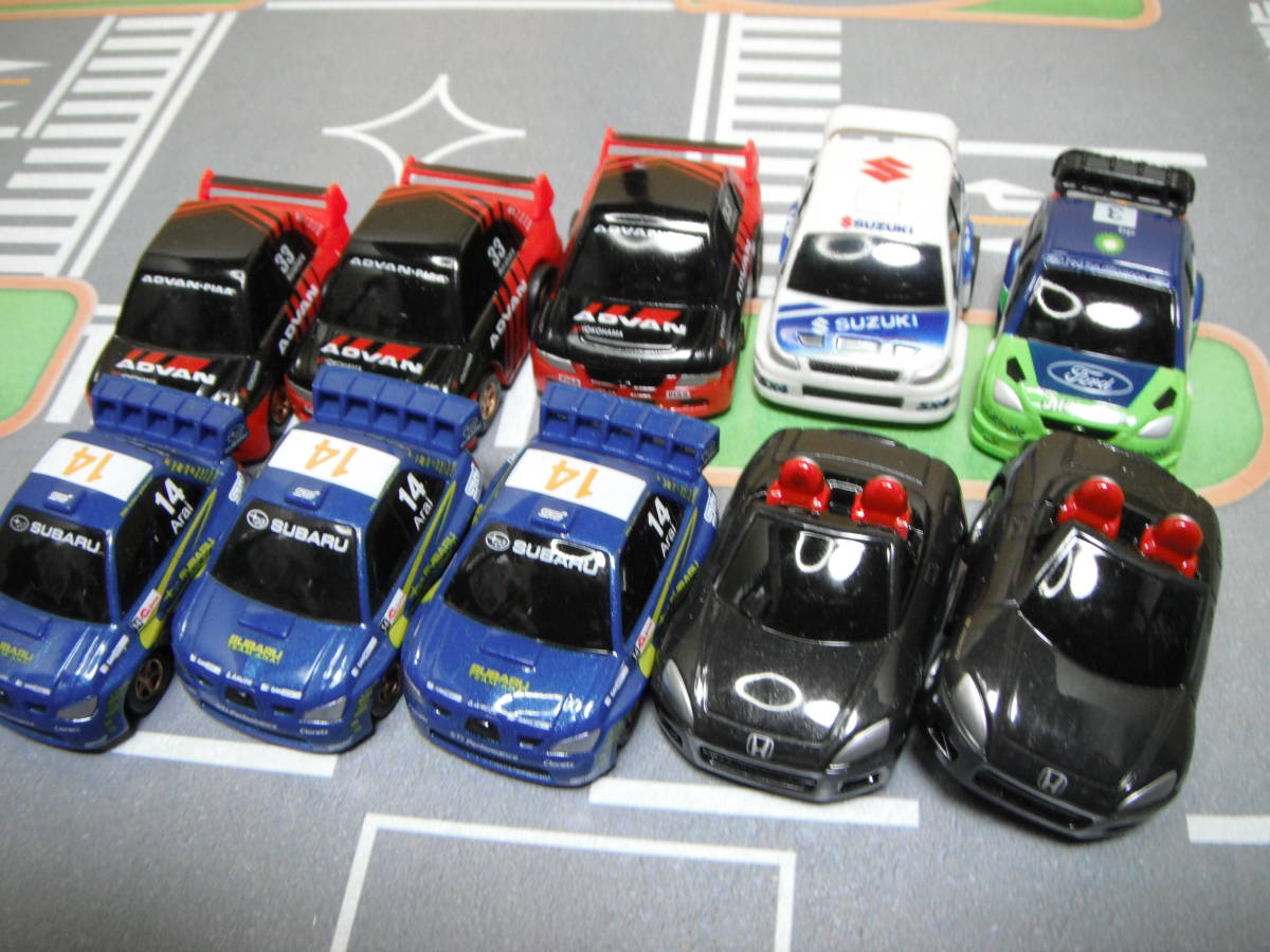 スーパーカー・ミニクーパー・ラリーカー等のチョロＱいろいろまとめて_6