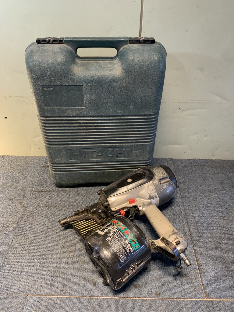 【最新作，爆買い】 A9408 日立工機 釘打ち機 NV90AB2(エア釘打機)｜売買されたオークション情報、yahooの商品情報をアーカイブ公開 - オークファン エア釘打機