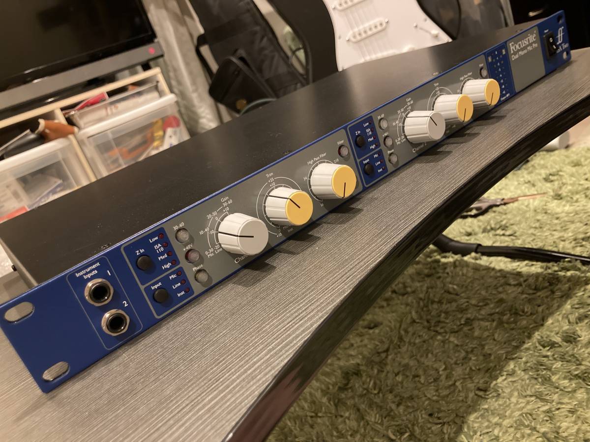 FOCUSRITE ISA Two マイクプリアンプ 2ch 【公式通販】