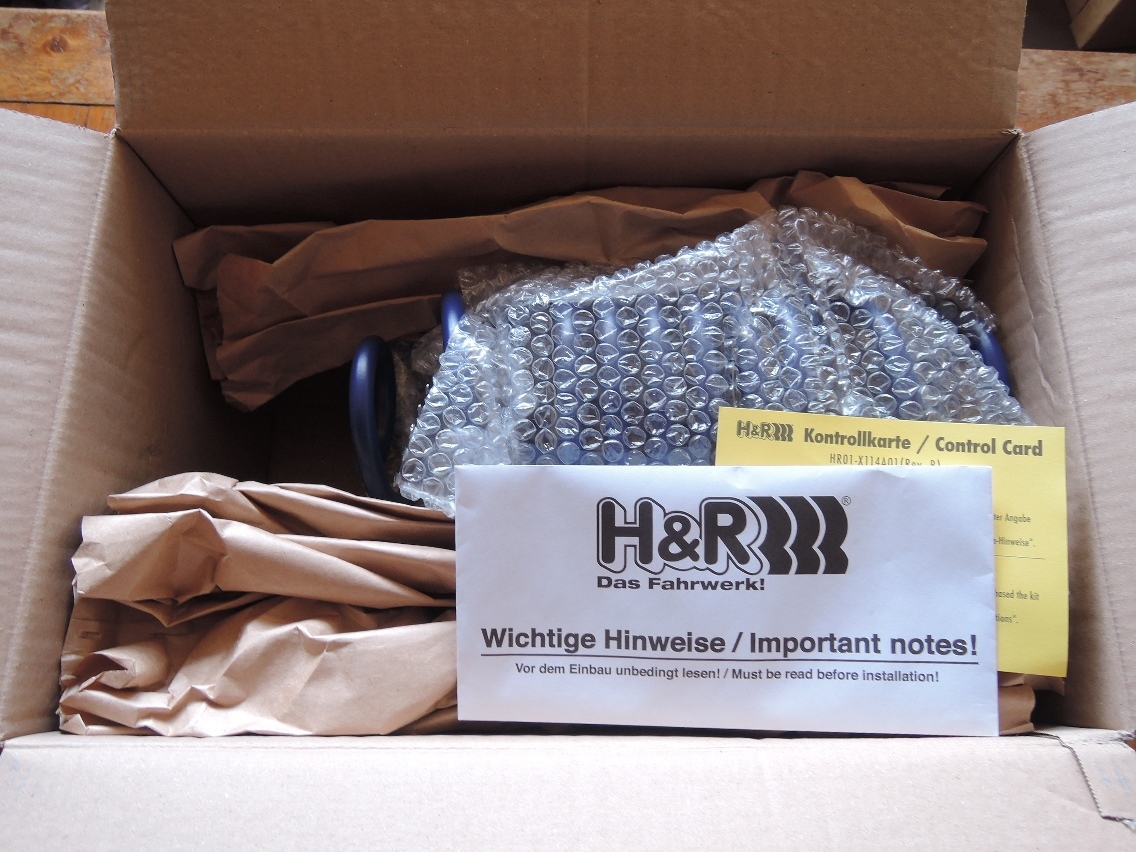 【送料無料】H&R プジョー308GTi専用　ダウンサス　250 270 T95G05