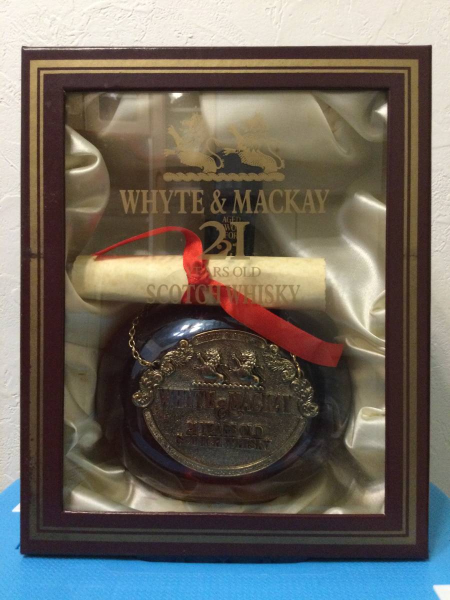 ホワイト マッカイ WHYTE&MACKAY 21年 750ml