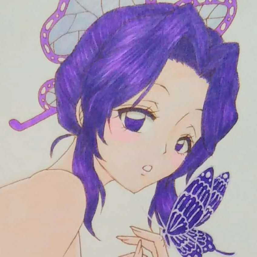 同人手描きイラスト 鬼滅の刃 蟲柱 胡蝶しのぶ 手描きイラスト 売買されたオークション情報 Yahooの商品情報をアーカイブ公開 オークファン Aucfan Com