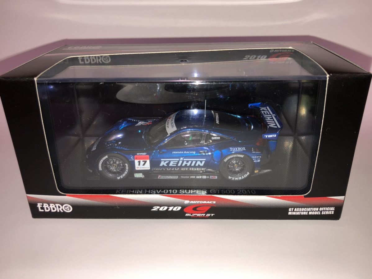 美品！？ 1/43 EBBRO KEIHIN HSV-010 SUPER GT500 2010 No.17 (44330