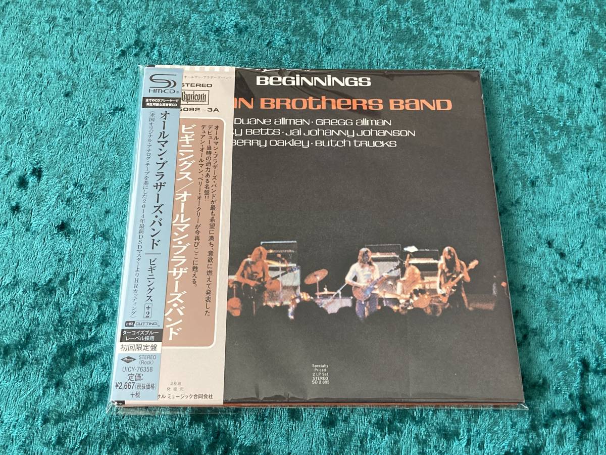 Brothers Allman SHM-CD CD Band The BROTHERS オールマン・ブラザーズ