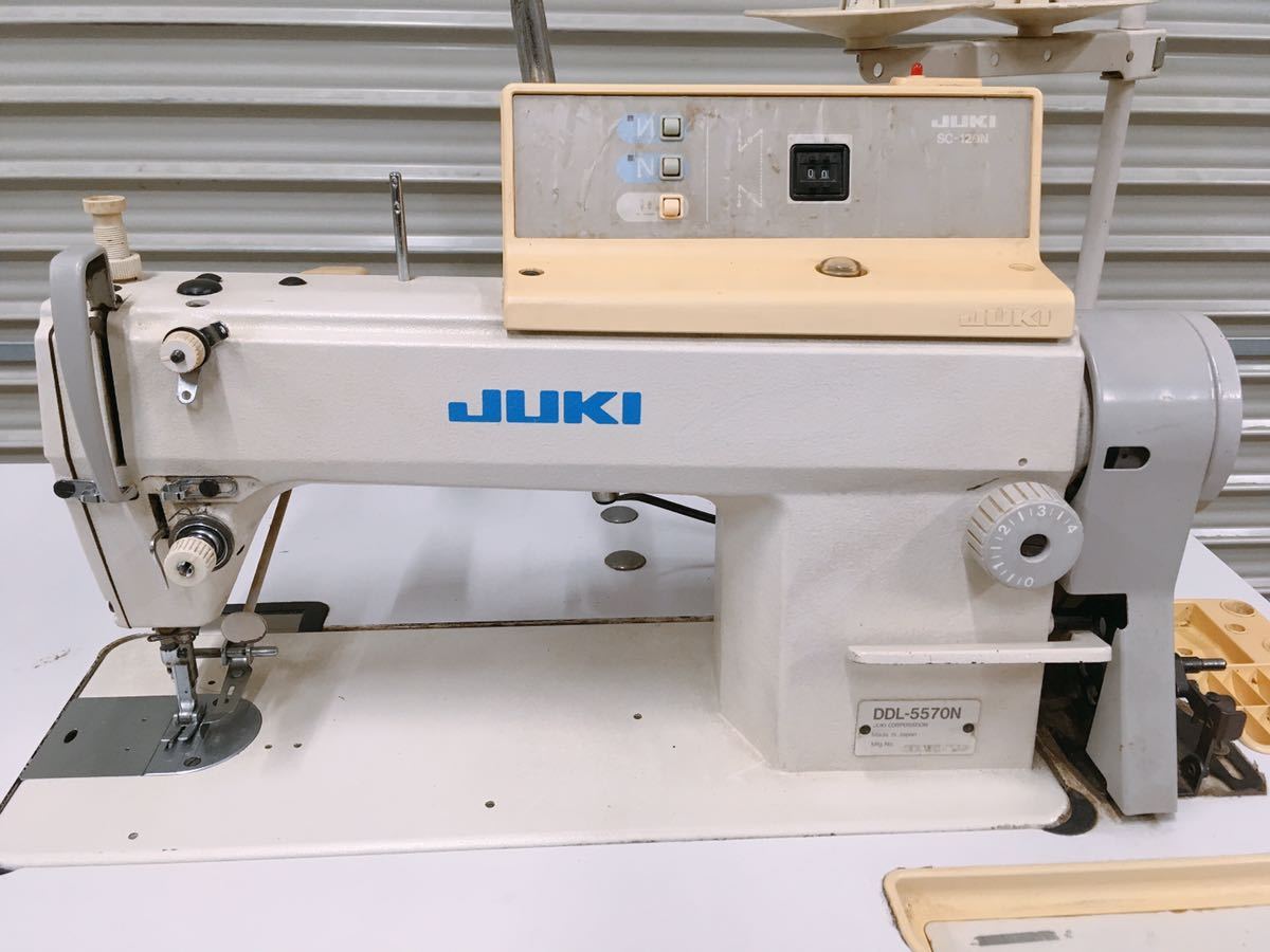 工業用ミシン JUKI ジューキ DDL-5570N - Yahoo!オークション 自動糸切 