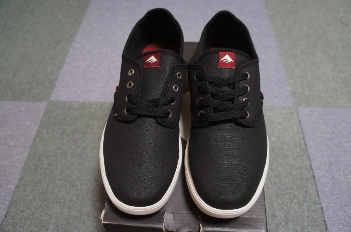 Emerica Wino Cruiser | - LT Shoes CRUISER 0 WINO [エメリカ] 003(BLACK&frasl;BLACK&frasl;US8 26cm × Skate White&frasl;Grey
