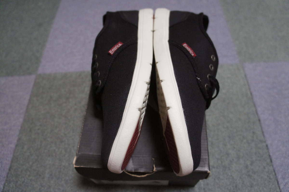 Emerica Wino Cruiser | - LT Shoes CRUISER 0 WINO [エメリカ] 003(BLACK&frasl;BLACK&frasl;US8 26cm × Skate White&frasl;Grey