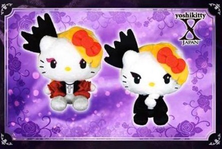 送料￥350【YOSHIKITTY】全2種セット ヨシキティ ぬいぐるみ / X JAPAN