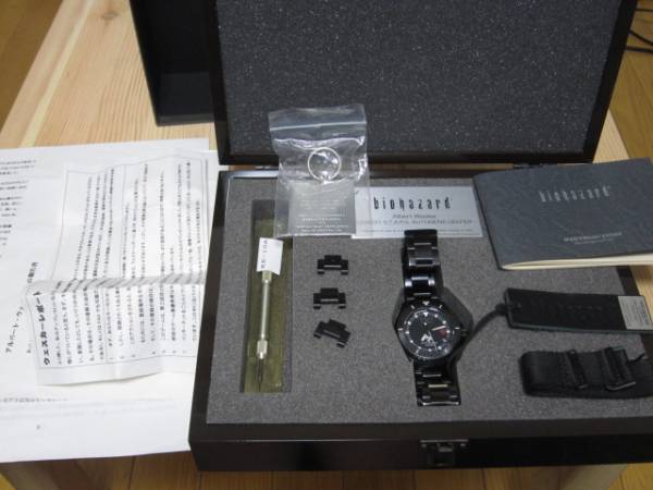 バイオハザード ウェスカーモデル Gsx031 腕時計 S T A R S 3針 時 分 秒 売買されたオークション情報 Yahooの商品情報をアーカイブ公開 オークファン Aucfan Com