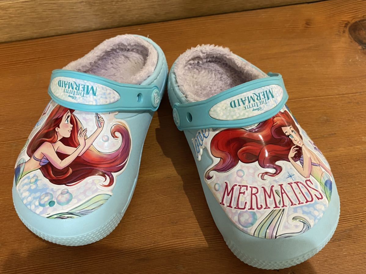 クロックス ディズニープリンセス サイズ16 キッズ アリエル 内側モコモコ 16cm 売買されたオークション情報 Yahooの商品情報をアーカイブ公開 オークファン Aucfan Com