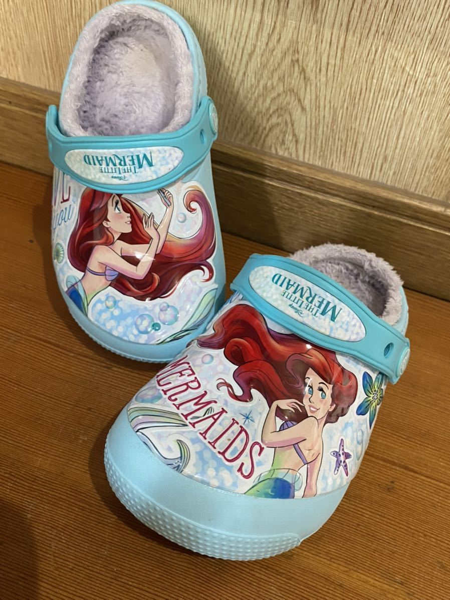 クロックス ディズニープリンセス サイズ16 キッズ アリエル 内側モコモコ 16cm 売買されたオークション情報 Yahooの商品情報をアーカイブ公開 オークファン Aucfan Com
