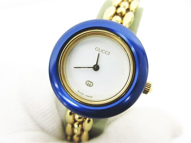 GUCCI グッチ 11/12 チェンジベゼル 6色 レディース 腕時計 クォーツ 