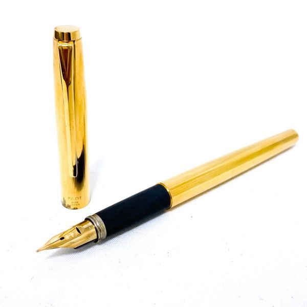 18K PILOT ゴールド ストライプ万年筆｜Pilot パイロット カスタム
