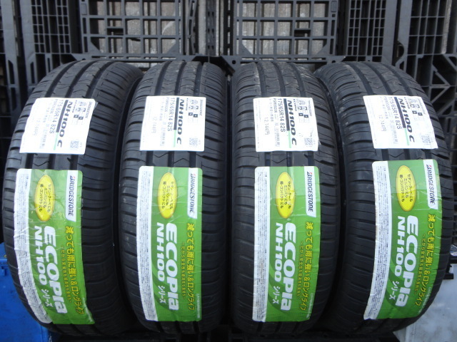 ★9160 ◇□ 新品 ブリヂストン ECOPIA NH100C 175/65R14 4本 2018年製 NH100 ECOPIA C（タイヤ本数1本）の通販 お買上げ！｜バロータイヤ市場可児 エコピア ブリヂストンの