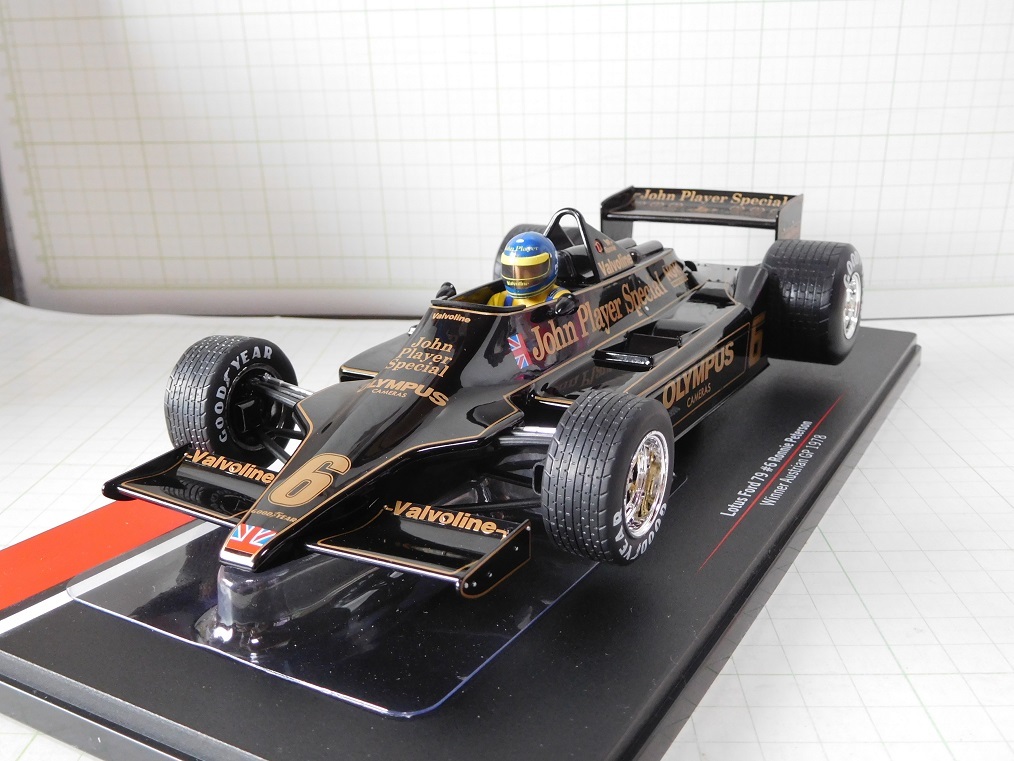 1／18 ロータス79 ロニーピーターソン O⑧ ロータス78 ミニカー 1/18