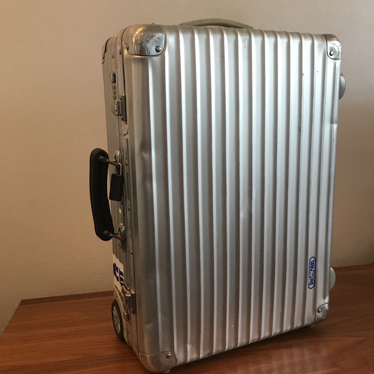 レア！ヴィンテージ リモワ RIMOWA スーツ トラベル トランク ケース 