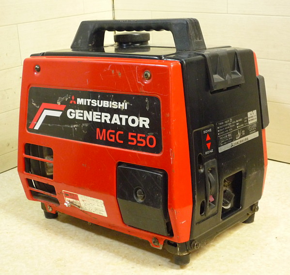 三菱　ガソリン 発電機　MGC550 三菱］ ガソリン発電機 MGC550(発電機)｜売買されたオークション情報