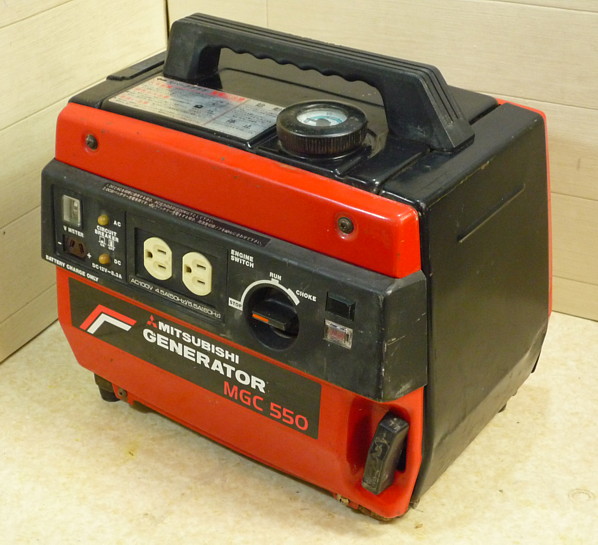 MGC550 三菱 ポータブル 発電機 アウトドア 災害対策