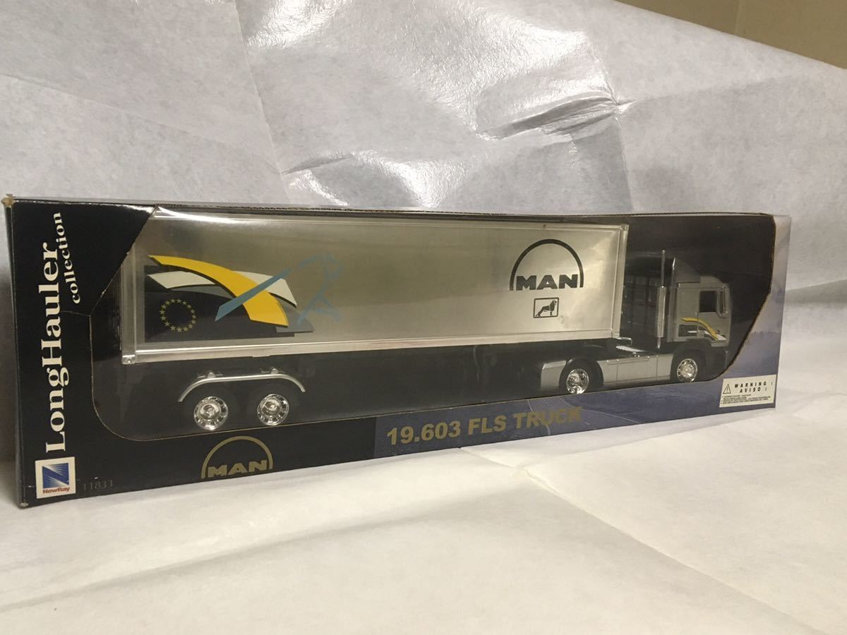  NewRay トレーラー 1/32 man 19.603 FLS TRUCK Long Hauler collection(建設車両、作業車)｜売買されたオークション情報、yahooの商品情報をアーカイブ公開 - オークファン 建設車両、作業車