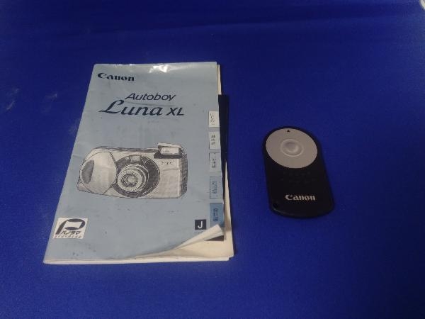 【完動美品】Canon Autoboy Luna XL フィルムカメラ 完動美品Canon Autoboy Luna XLフィルムカメラ 動作確認済み - メルカリ