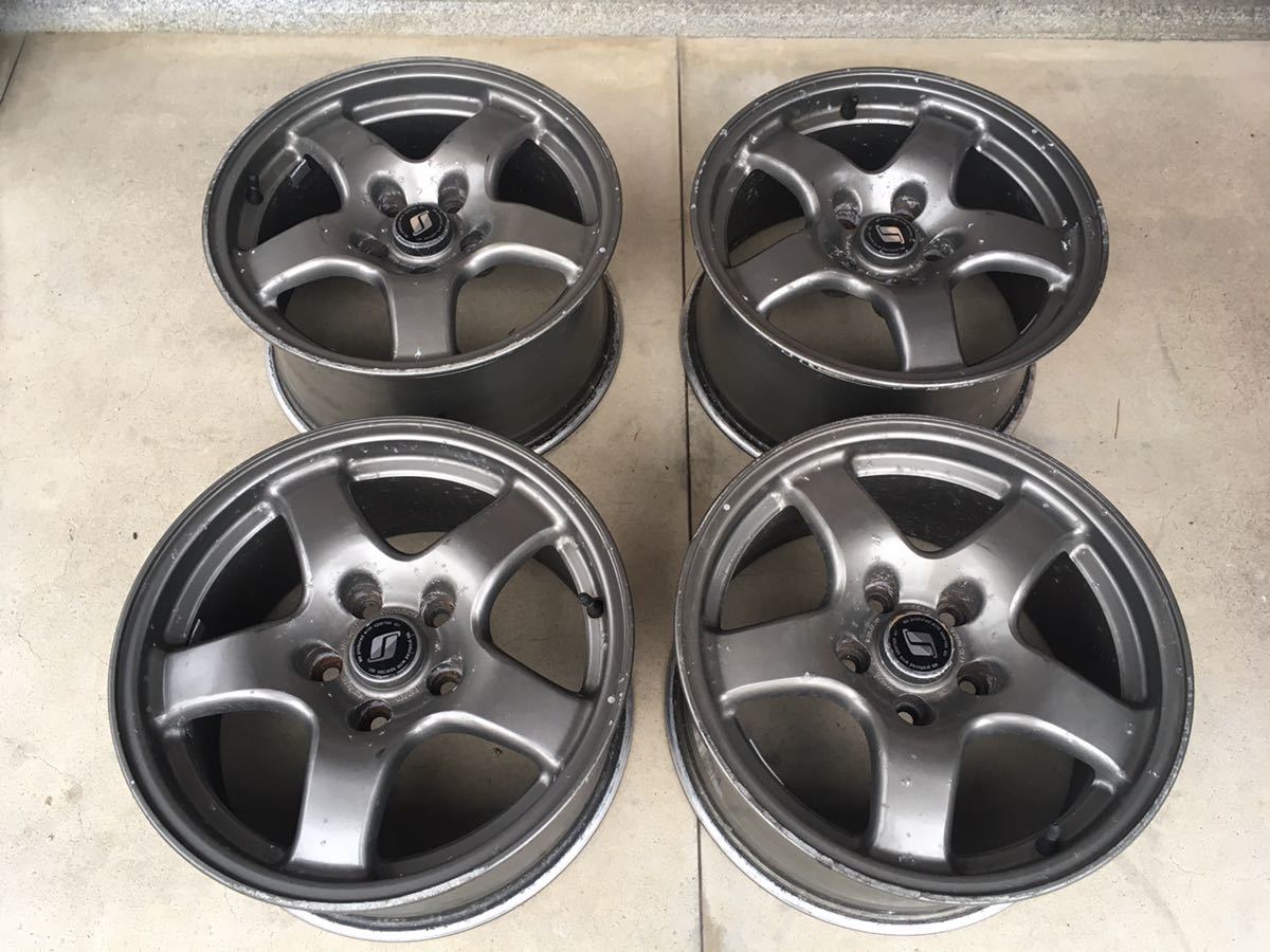 BNR32 純正 ホイール 鍛造 軽量 8J×16インチ ET30 4本セット ガンメタ 