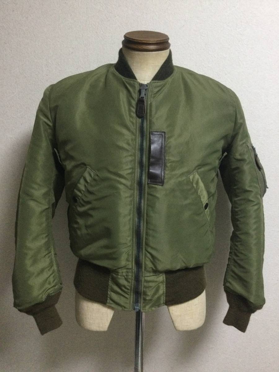 美品　バズリクソンズ B-15C MOD BUZZRICKSON'S BR11311 サイズ36 - BUZZ RICKSON\u0027S RICKSON\u0027S(バズリクソンズ)B-15C Olive(Modified)&frasl;br11311 15C（MOD)着比べコーデ