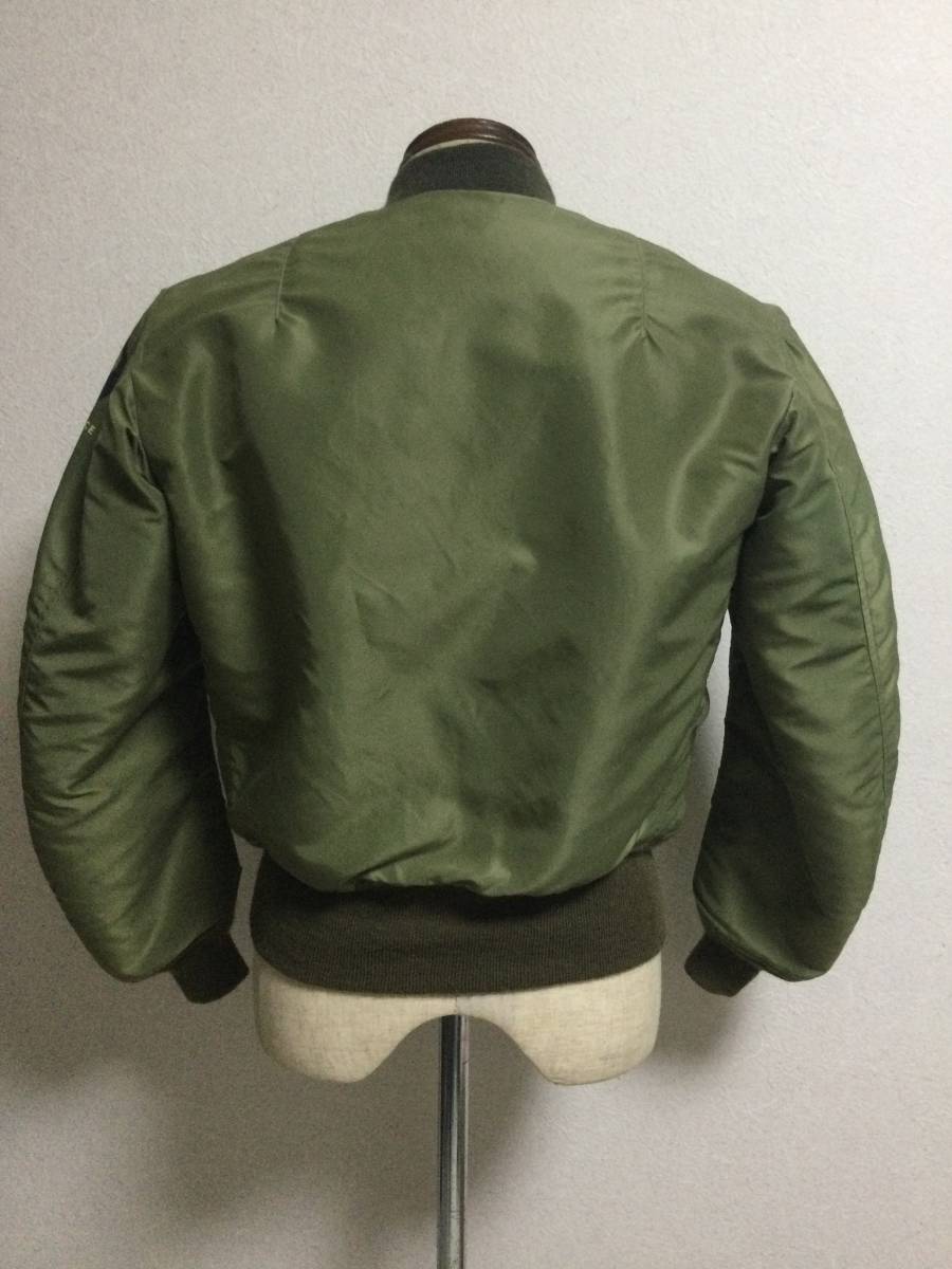 美品　バズリクソンズ B-15C MOD BUZZRICKSON'S BR11311 サイズ36 - BUZZ RICKSON\u0027S RICKSON\u0027S(バズリクソンズ)B-15C Olive(Modified)&frasl;br11311 15C（MOD)着比べコーデ