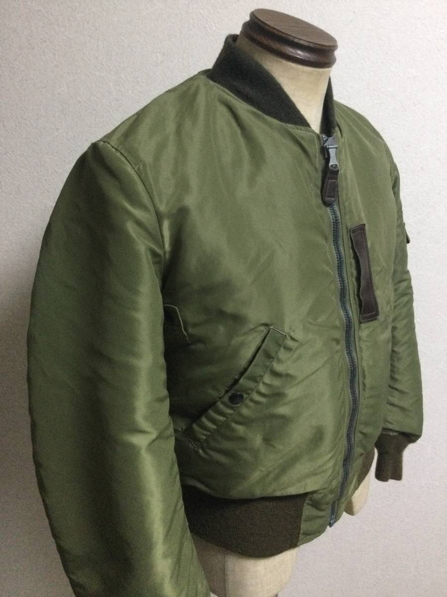 美品　バズリクソンズ B-15C MOD BUZZRICKSON'S BR11311 サイズ36 - BUZZ RICKSON\u0027S RICKSON\u0027S(バズリクソンズ)B-15C Olive(Modified)&frasl;br11311 15C（MOD)着比べコーデ