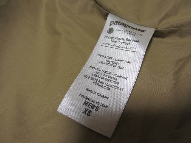 ★新品★patagonia/パタゴニア/フォグバンクトレンチコート/XS/ナイロン