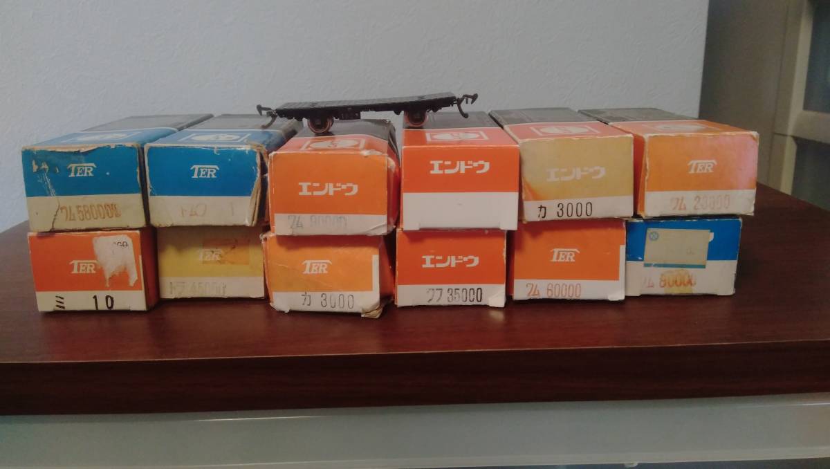 TER/エンドウ 貨車いろいろ 13両 HOゲージ エンドウ TER 動作
