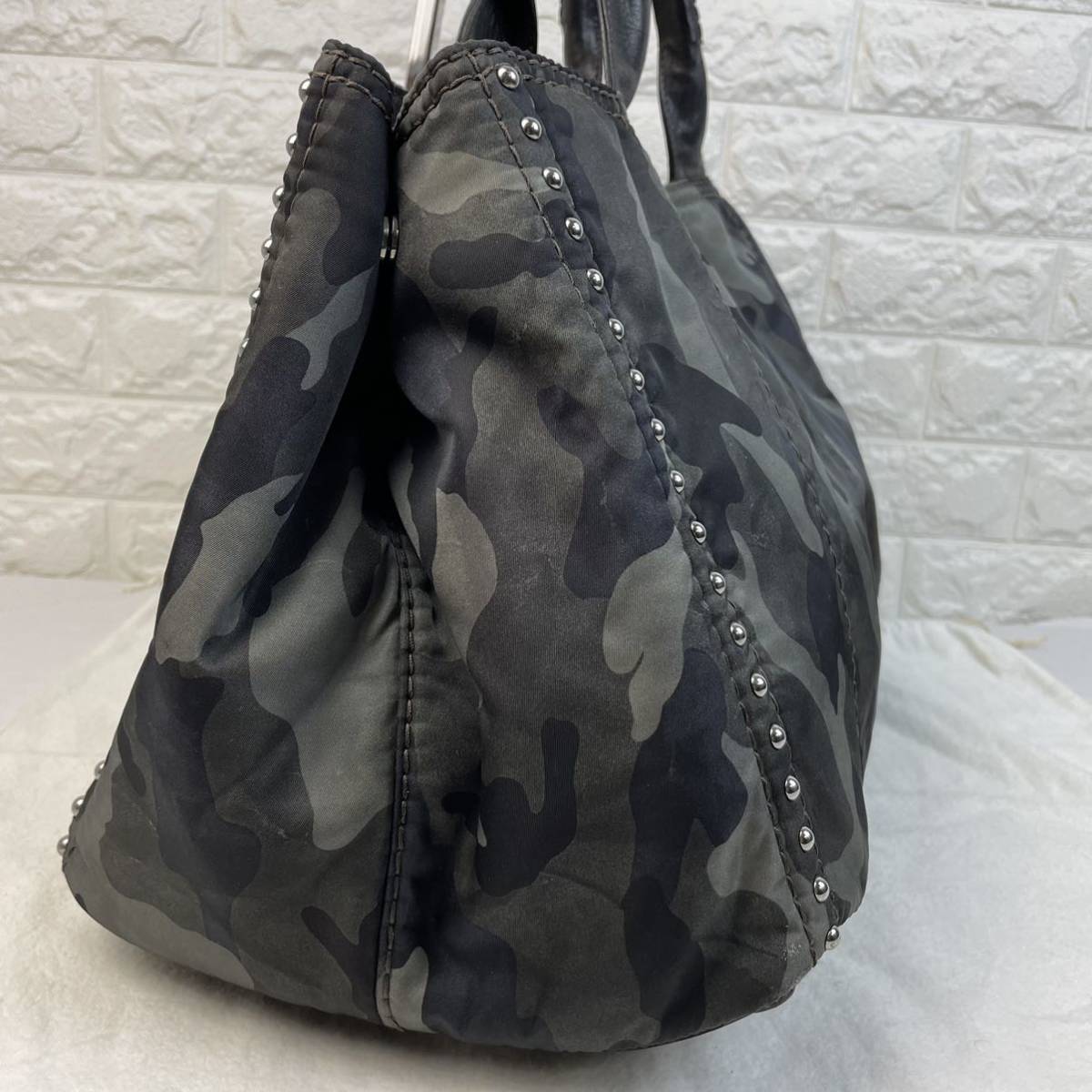 1円～ □ 廃盤・美品 □ PRADA プラダ □ カナパ カモフラージュ