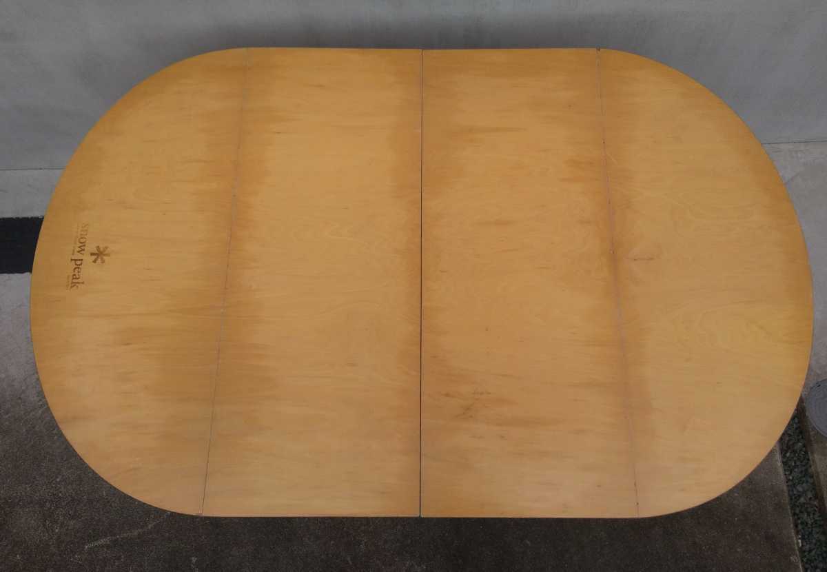 snow peak スノーピーク フォールディング テーブル オーバル