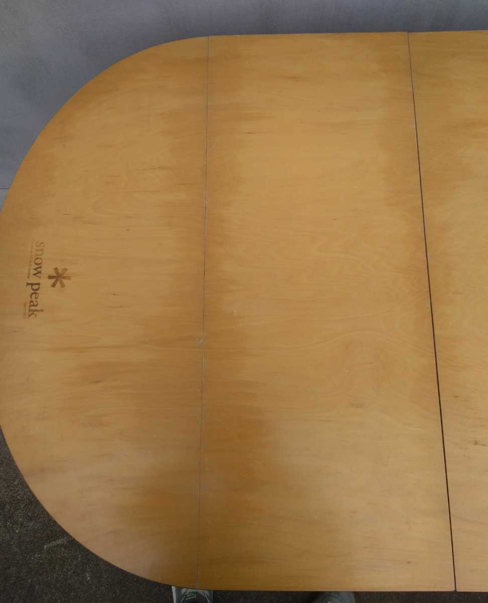 snow peak スノーピーク フォールディング テーブル オーバル