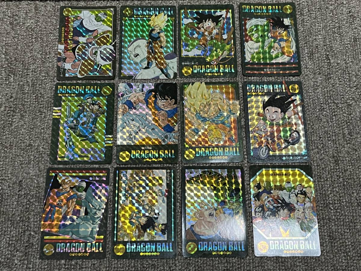 ドラゴンボール カードダス　キラ22枚　ノーマル50枚 ドラゴンボール カードダス ビジュアルアドベンチャー キラ12種