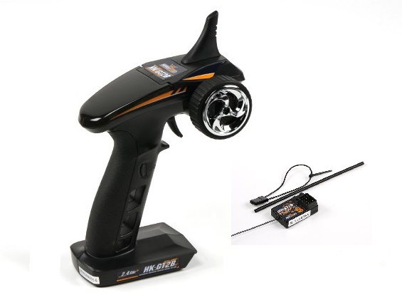 ☆HK - GT2B 3CH 2.4GHz AFHDS プロポセット (充電式リチウムイオンバッテリ搭載) RCカー ボートに!.