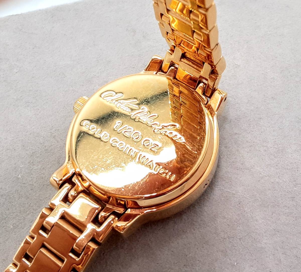 LASSEN ラッセン ウォッチ 腕時計 GOLD 1/20oz LASSEN ラッセン コインウォッチ コイン腕時計 GOLD 1/20oz