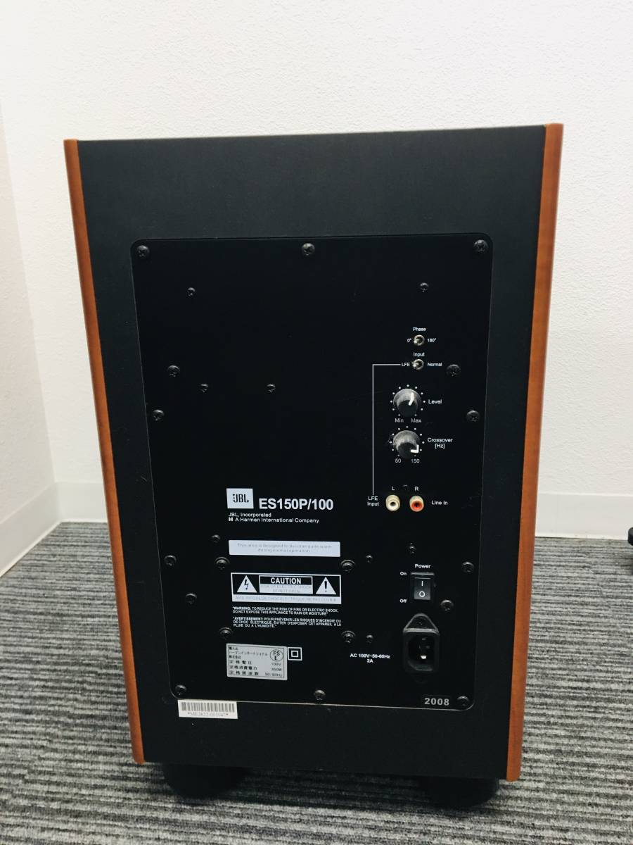 O33739 JBL サブウーファー ES150P/100 スピーカー 音響 オーディオ