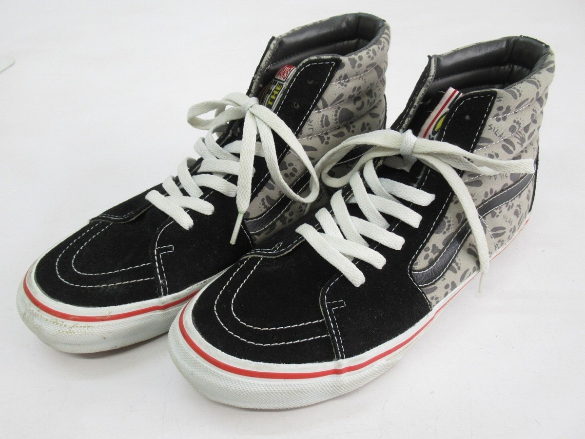 T248◇VANS バンズ ヴァンズ SILASサイラス OFF THE WALL ハイカット 
