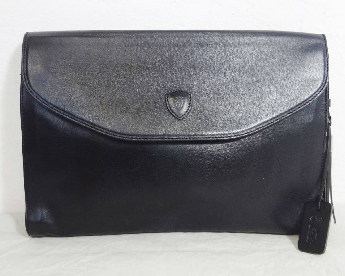 フェリージ クラッチバッグ メンズ 14-34 レザー Felisi 良品 希少 6.5 