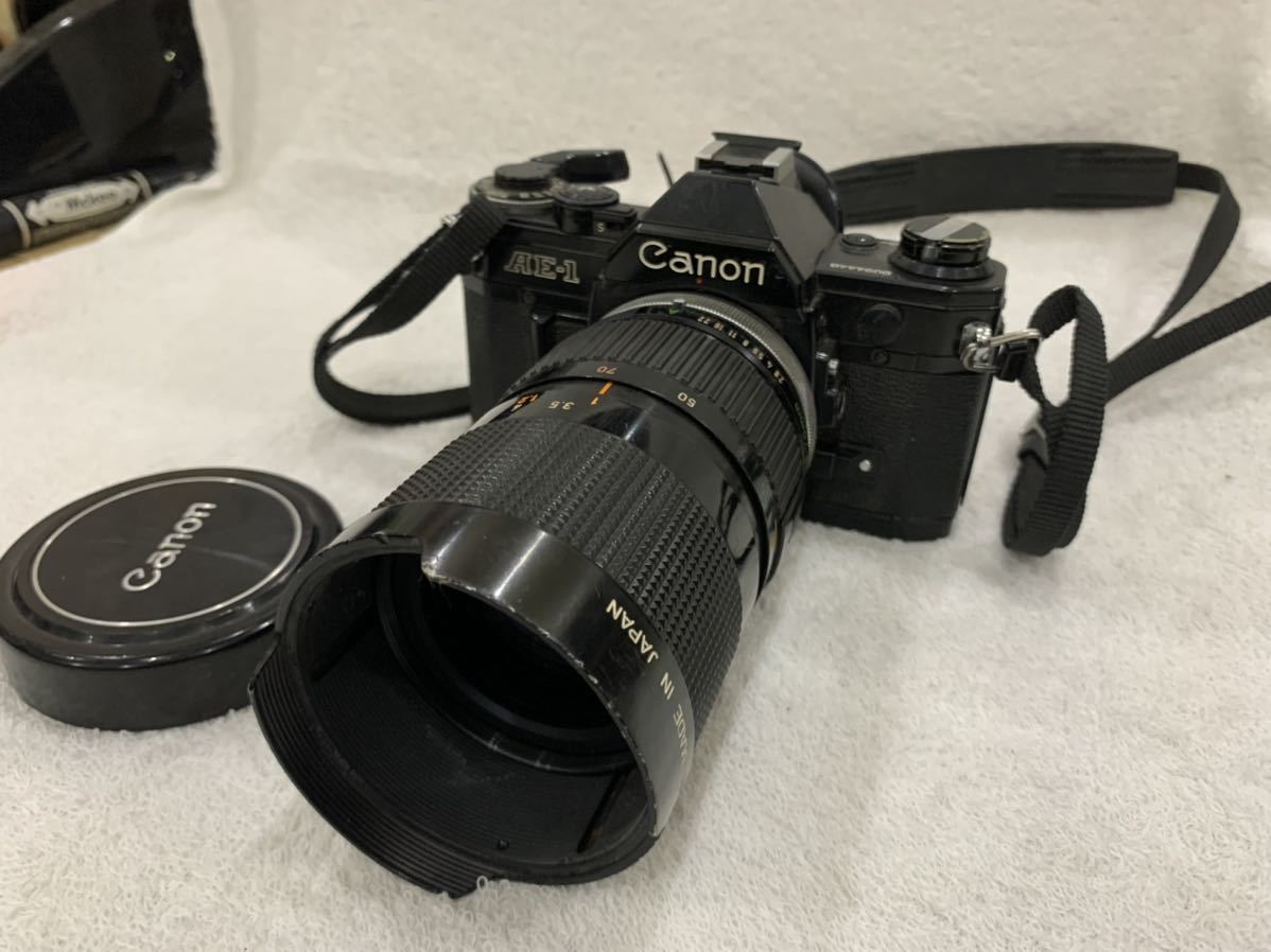 お買い得，限定セール Canon AE-1 フィルムカメラ 一眼レフ シャッターOK(キヤノン)｜売買されたオークション情報、yahooの商品情報をアーカイブ公開 - オークファン マニュアルフォーカス