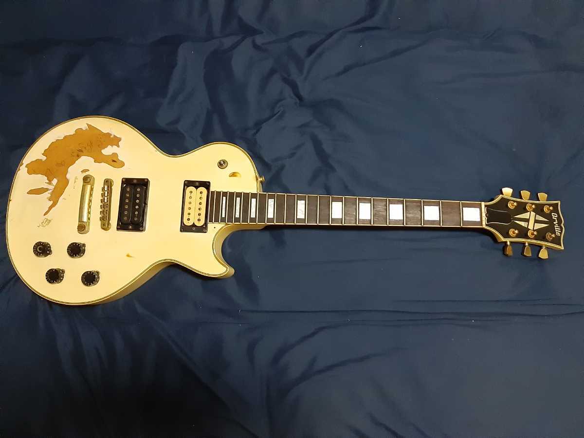 ジャンク Orville オービル les Paul Custom レスポールカスタム 
