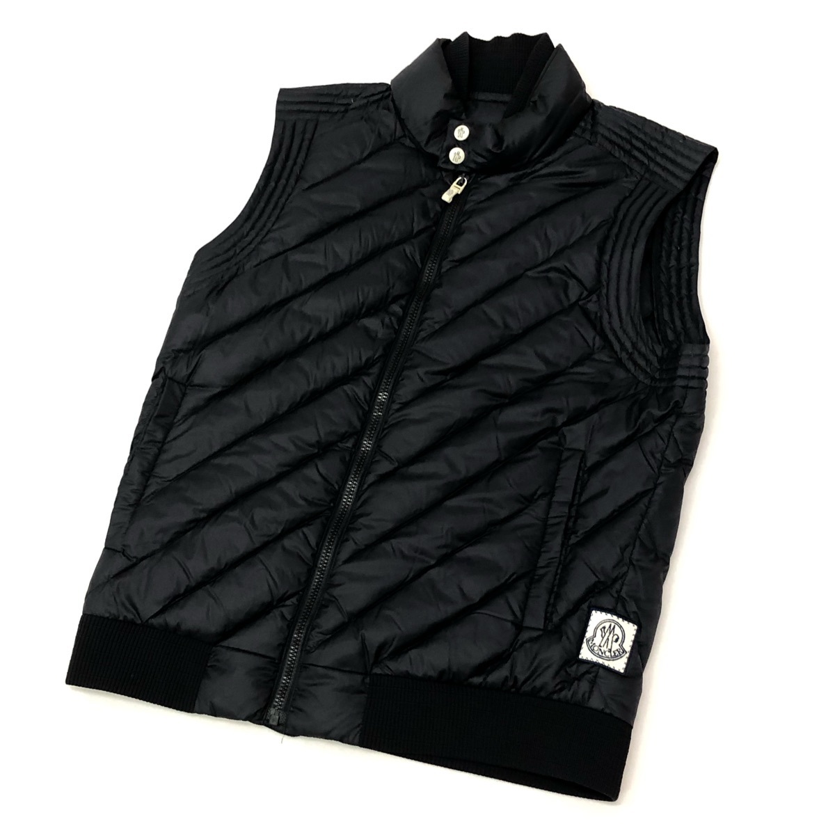 MONCLER モンクレール ダウンベスト ネイビー ジップアップ 3 MONCLER 