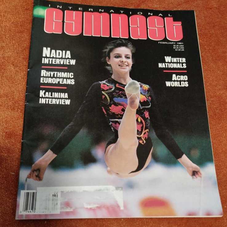 洋雑誌 International Gymnast 2/1991 ジムナスト 新体操 ユリア