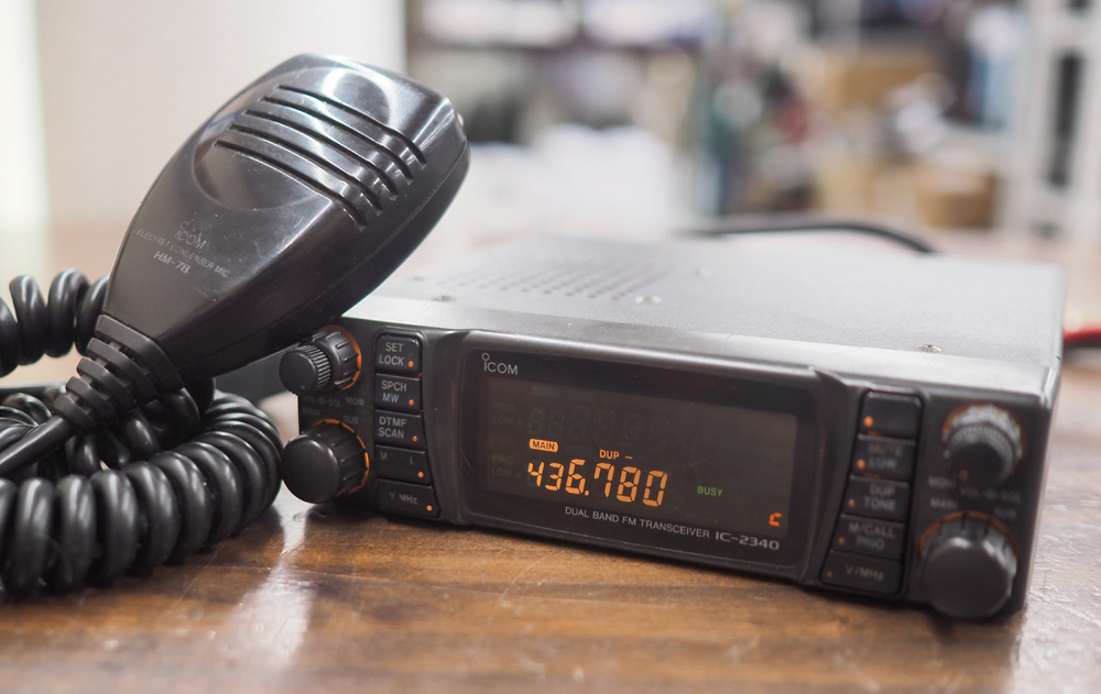 通電のみ確認済 現状品 iCOM/アイコム デュアルバンド FM