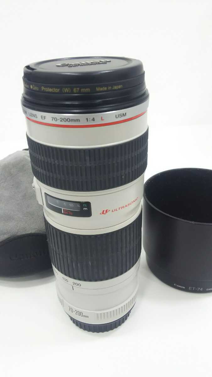 新作入荷，100%新品 80 Canon キャノン EF レンズ 70-200mm F4 L USM(キヤノン)｜売買されたオークション情報、yahooの商品情報をアーカイブ公開 - オークファン キヤノン